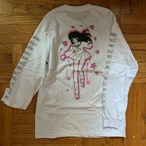 Erased Project Inuyasha Kagome 3.0 Tee sz L